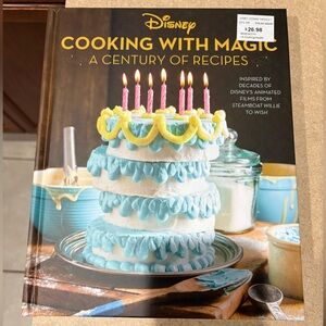 Disney: Cooking With Magic: A Century of Recipes (hard cover - brand new!)